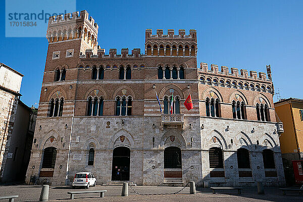 der Provinzpalast  piazza Dante Alighieri  Grosseto  Toskana  Europa  Italien