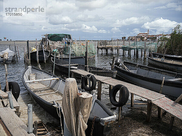 Lesina See  Staatliches Naturschutzgebiet Sacca Orientale  Lesina  Fogglia  Halbinsel Gargano  Apulien  Italien