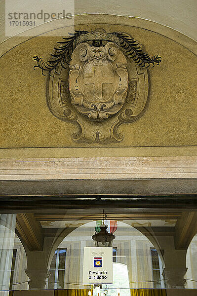 Europa. Italien  Mailand  Palazzo Isimbardi  Sitz der Provinz Mailand.