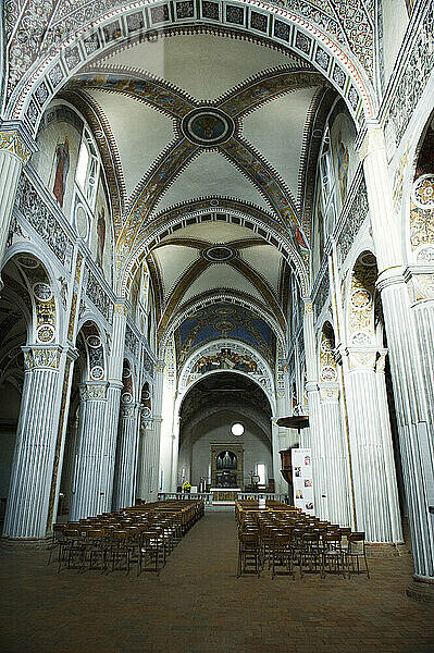 Europa  Italien  Emilia Romagna  Piacenza  Bobbio  die Abtei San Colombano  mittelalterliches Denkmal