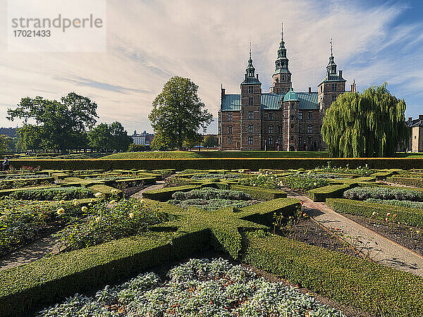 Dänemark  Kopenhagen  Schloss Rosenborg Gärten
