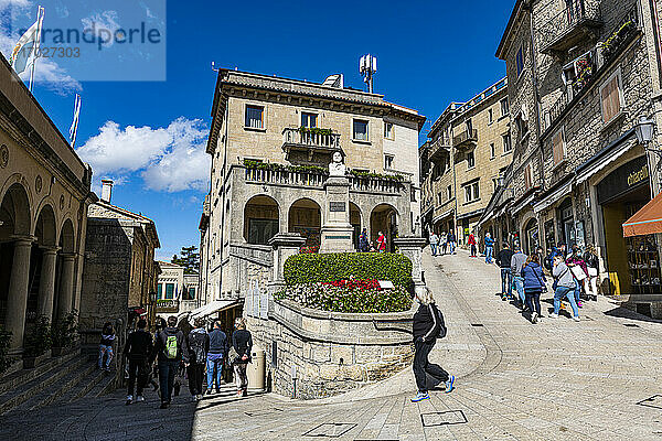 Historisches Zentrum  UNESCO-Weltkulturerbe  San Marino  Europa