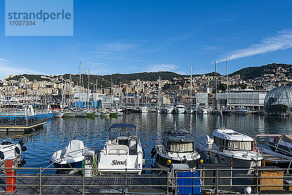 Hafen von Genua  Genua  Ligurien  Italien  Europa