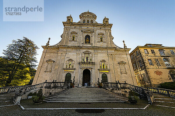 Basilica di Santa Maria Assunta  UNESCO-Weltkulturerbe  Sacro Monte di Varallo  Piemont  Italien