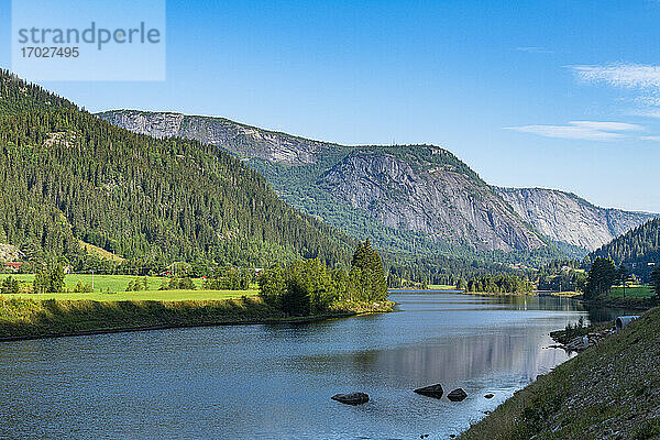 See im Setesdalen  Norwegen  Skandinavien  Europa