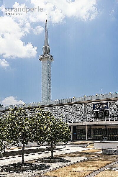 Nationalmoschee (Masjid Negara Moschee oder Große Moschee)  Kuala Lumpur  Malaysia