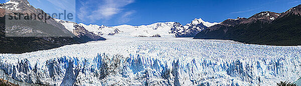 Perito-Moreno-Gletscher  Los Glaciares-Nationalpark  in der Nähe von El Calafate  Patagonien  Argentinien