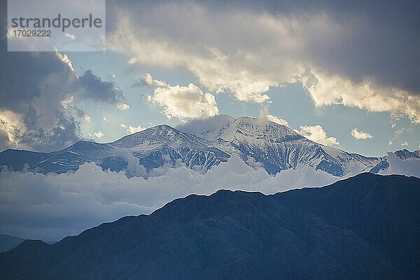 Aconcagua  der höchste Berg Amerikas  Provinz Mendoza  Argentinien