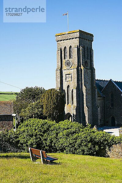 Holy Trinity Church  Salcombe  Devon  Südwestengland  Vereinigtes Königreich  Europa