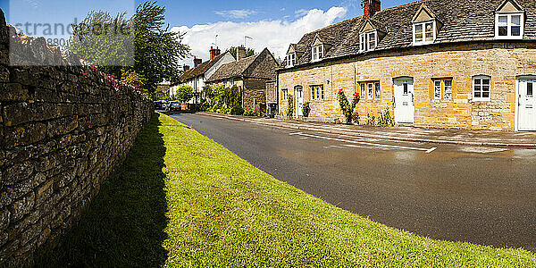 Aston Magna  ein malerisches Dorf in den Cotswolds  Gloucestershire  England  Vereinigtes Königreich  Europa