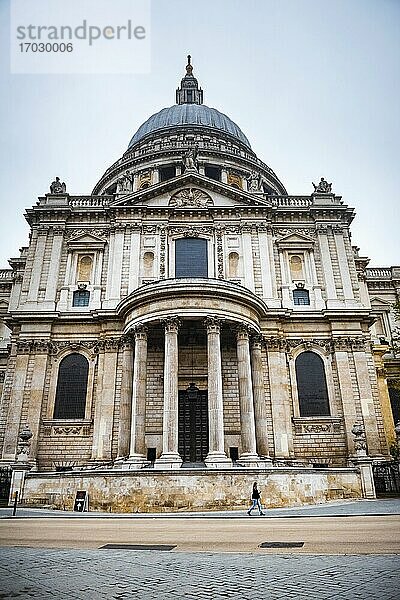 St. Pauls Kathedrale  Stadt London  London  England
