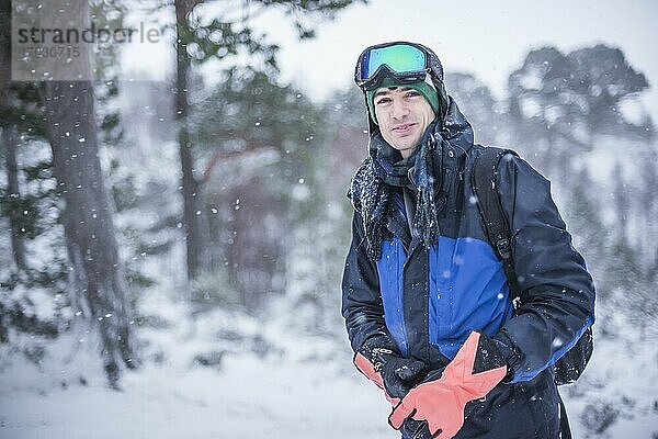 Skifahren am CairnGorm Mountain  Glenmore  Cairngorms National Park  Schottland