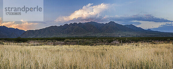 Berge um Mendoza  Provinz Mendoza  Argentinien