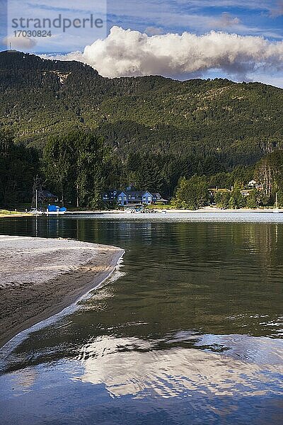 Nahuel Huapi See (Lago Nahuel Huapi)  Las Balsas Bay  Villa la Angostura  Neuquen  Patagonien  Argentinien