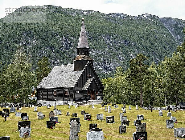 Gjøra Kapelle  Pfarrkirche  Gjøra  Norwegen  Europa