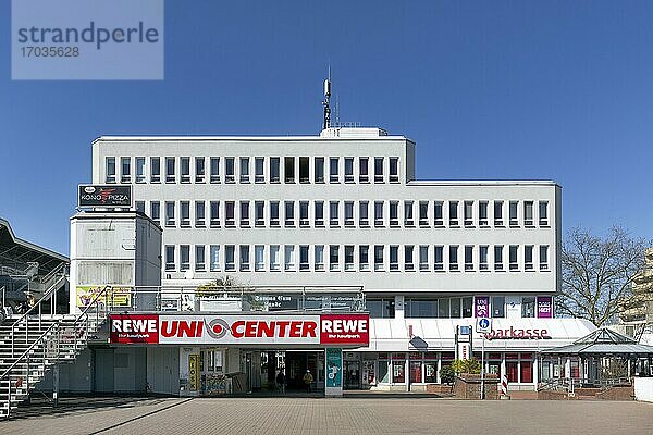 Uni-Center  Wohnanlage und Dienstleistungszentrum der Ruhr-Universität  Bochum  Ruhrgebiet  Nordrhein-Westfalen  Deutschland  Europa