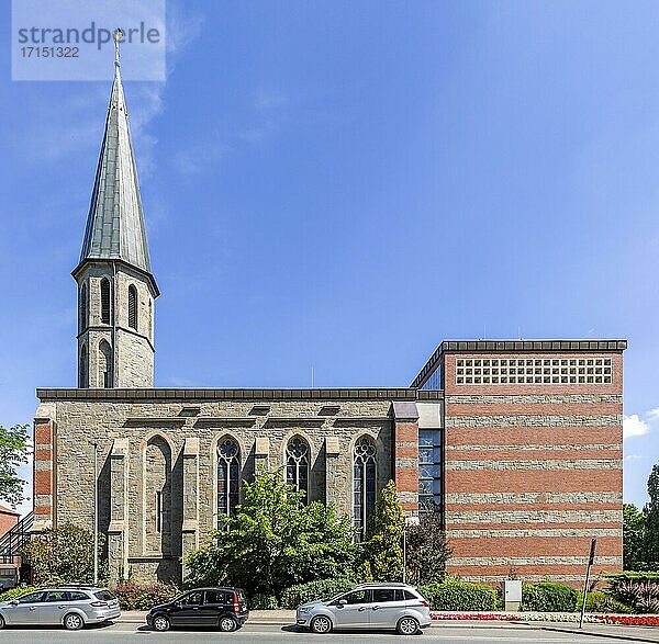 Katholische Kirche St. Engelbert  Gevelsberg  Ruhrgebiet  Nordrhein-Westfalen  Deutschland  Europa