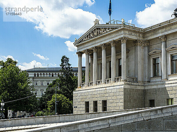 Österreich  Wien  Parlamentsgebäude