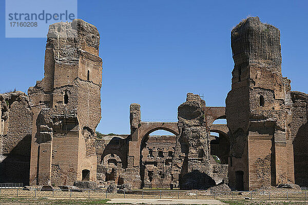 Italien  Rom  Ruinen der Caracalla-Thermen