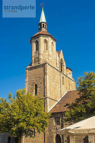 Deutschland  Niedersachsen  Braunschweig  Glockenturm der St. Magnus Kirche