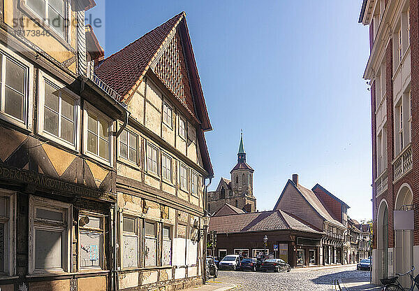 Deutschland  Niedersachsen  Braunschweig  Historische Fachwerkhäuser