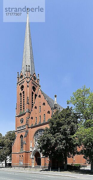 Evangelische Christuskirche  Bocholt  Münsterland  Nordrhein-Westfalen  Deutschland  Europa