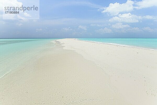 Malediven Strand  Kuramathi  Malediven  Asien