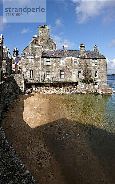 UK  Vereinigtes  Königreich  GB  Großbritannien  Schottland  Shetlandinseln  Lerwick im Zentrum