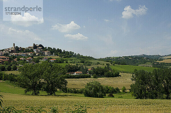 Europa  Italien  Piemont  Asti  Monferrato  Montiglio Monferrato