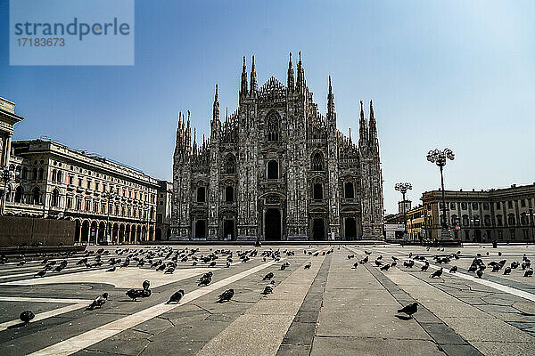 Italien  Lombardei  Mailand  Domplatz