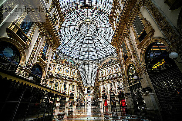 Italien  Lombardei  Mailand  Galleria Vittorio Emanuele II