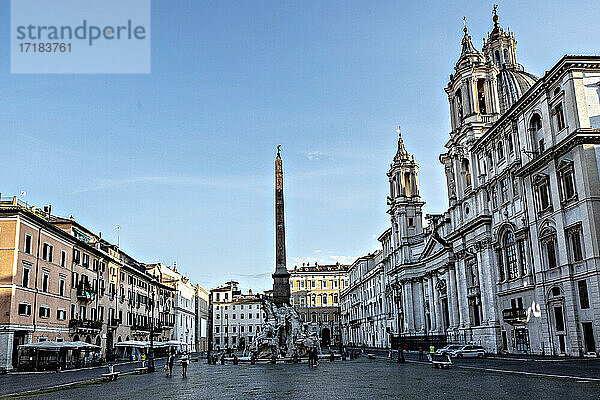 Italien  Latium  Rom  Piazza Navona