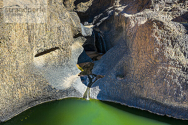 Timia-Wasserfall  Oase von Timia  Air-Berge  Niger  Afrika