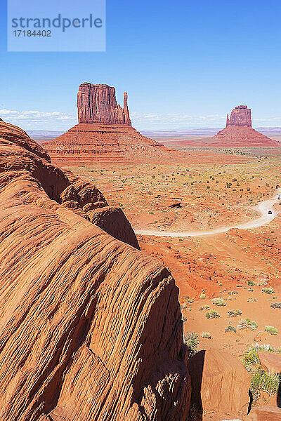 Monument Valley  Arizona  Vereinigte Staaten von Amerika  Nordamerika