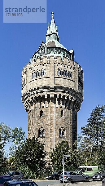 Wasserturm im Geistviertel von 1903  Münster  Westfalen  Nordrhein-Westfalen  Deutschland  Europa