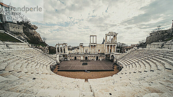 Antikes Römisches Theater Plovdiv Bulgarien