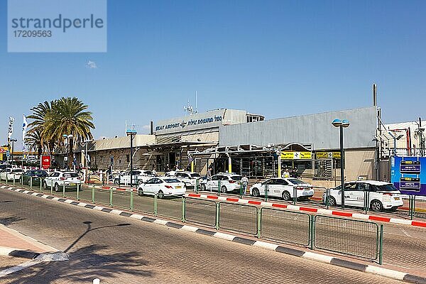 Terminal Flughafen Eilat  Israel  Asien