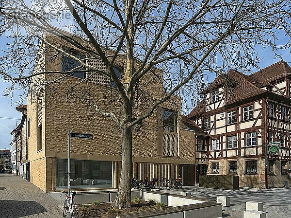 Neues Jüdisches Museum  Fürth  Mittelfranken  Bayern  Deutschland  Europa