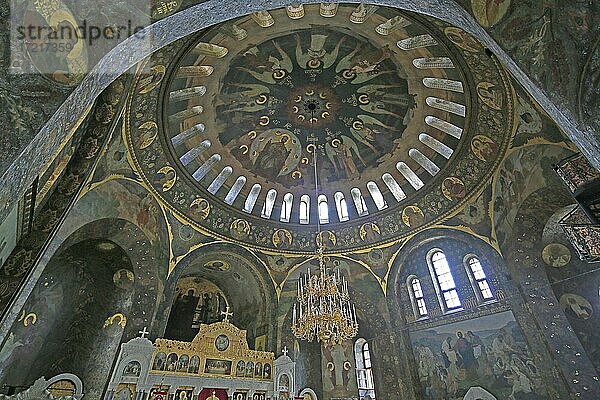 Kuppel der Refektoriums-Kirche  Kiewer Höhlenkloster oder Heiliges Mariä-Himmelfahrt-Kloster  Kiew  Ukraine  Europa