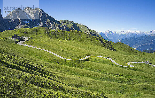 Italien  Südtirol  Luftbild vom Giau-Pass