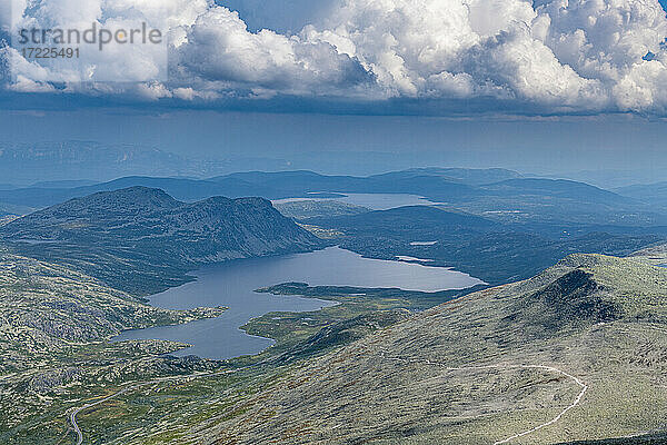 Norwegen  Telemark  Berglandschaft rund um den Gausta-Berg