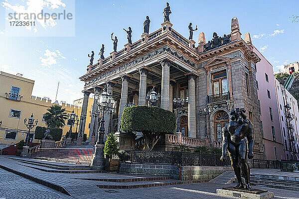 Teatro Juarez  UNESCO-Weltkulturerbe  Guanajuato  Mexiko  Nordamerika