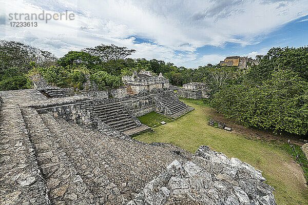 Yucatec-Maya archäologische Stätte  Ek Balam  Yucatan  Mexiko  Nordamerika