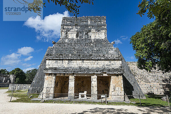 Präkolumbianische Stadt  Chichen Itza  UNESCO-Weltkulturerbe  Yucatan  Mexiko  Nordamerika