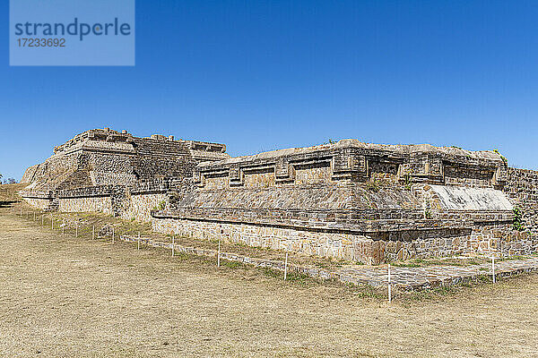 Monte Alban  UNESCO-Weltkulturerbe  Oaxaca  Mexiko  Nordamerika