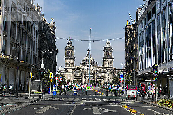 Metropolitan-Kathedrale Mexiko-Stadt  Mexiko-Stadt  Mexiko  Nordamerika