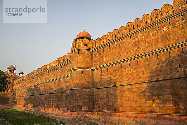 Rotes Fort  UNESCO-Weltkulturerbe  Delhi  Indien  Asien