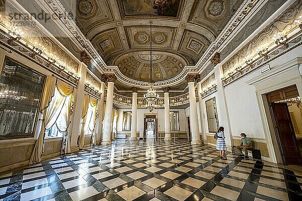 Prachvolle Eingangshalle  Museo Correr  Venedig  Venetien  Italien  Europa