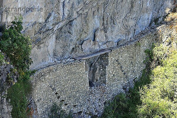 Ruinenstadt der Inka  Machu Picchu  Provinz Urubamba  Peru  Südamerika