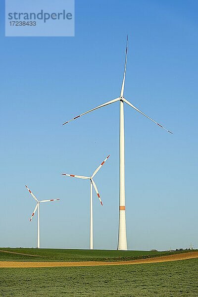 Windpark  Windkraftanlagen  Windräder  Baden-Württemberg  Deutschland  Europa